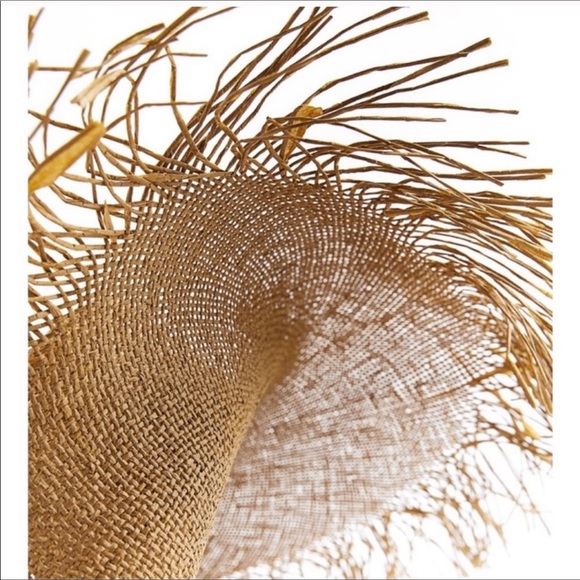 NWT Zara Frayed Trim Beach Sun Hat main image 3